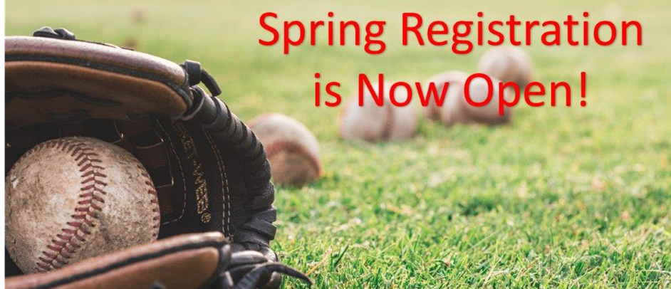 Spring Registration is Now Open