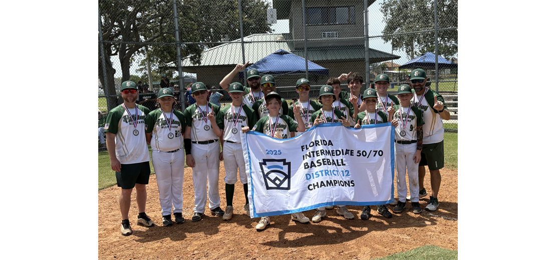 Congratulations District 12 Champions (GHLL 50/70 All-Stars)